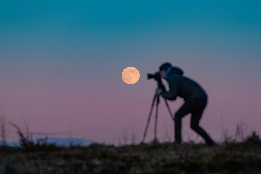 Att planera och fotografera fullmånen - Bakom Bilden