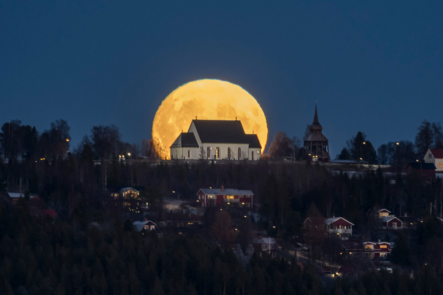 Att planera och fotografera fullmånen - Bakom Bilden